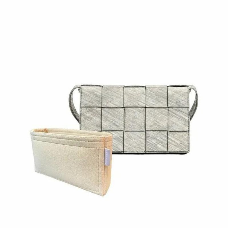 【香港制造|韩国绒布】手制内袋 BV Cassette Classic Bag 23cm - 化妆包/杂物包 - 其他材质 多色