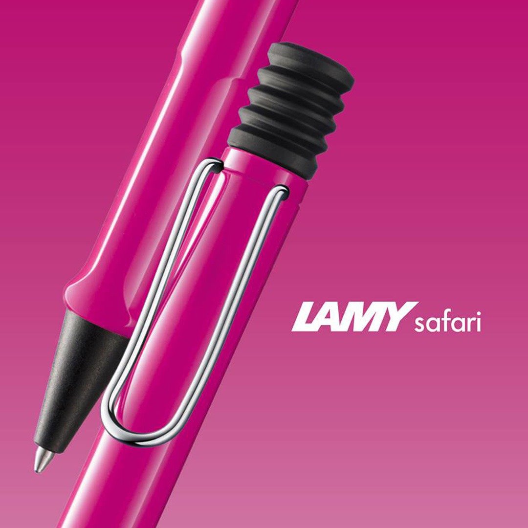 LAMY 原子笔 / safari 狩猎者系列  -  桃红色 - 圆珠笔/中性笔 - 塑料 粉红色