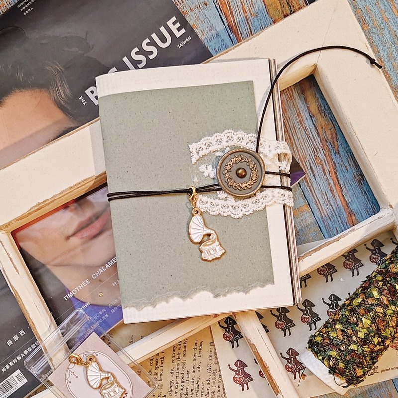 【留声机】金属烤漆手帐吊饰 - 吊饰 - 其他金属 