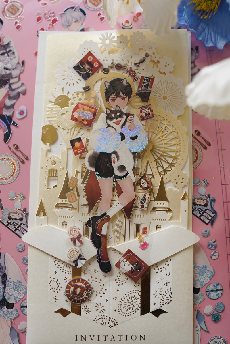 饲养员日记 PET 纸胶带 鐳射銀 特殊工藝 台灣製 10米卷 - 纸胶带 - 纸 多色