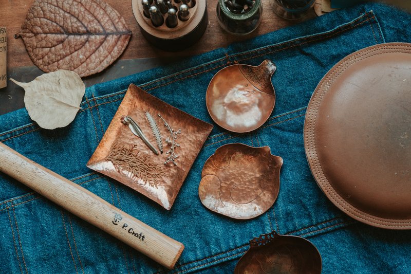 各式赤铜盘订制 - 收纳用品 - 其他金属 