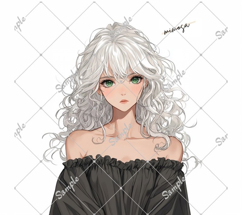 原创人物贴纸 5入组 - 贴纸 - 纸 