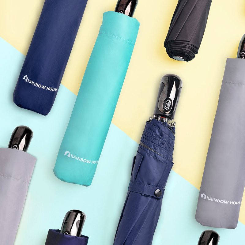 品牌自动伞|超大伞面27寸|台湾福懋伞布(防晒/抗UV/防风/不回弹) - 雨伞/雨衣 - 防水材质 多色