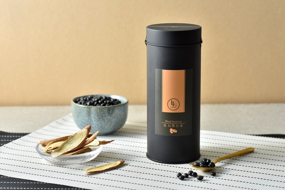 【活力黑豆茶】养生茶包 / 天然 / 健康  /  回甘 / 黑豆水 - 茶 - 其他金属 黑色