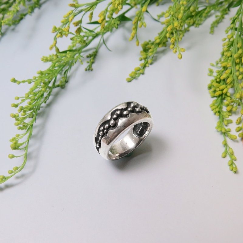 水漾系列 / 浪花泡沫戒 / 925银 - 戒指 - 其他金属 灰色