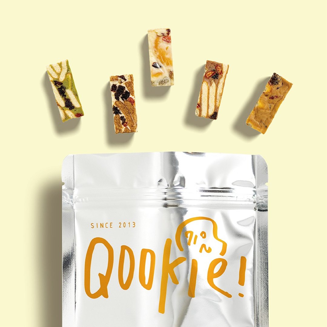 【Qookie! 零嘴系列】经典口味组 -随手包 (120 克)(伴手礼) 手工饼干 - 零食/点心 - 新鲜食材 多色