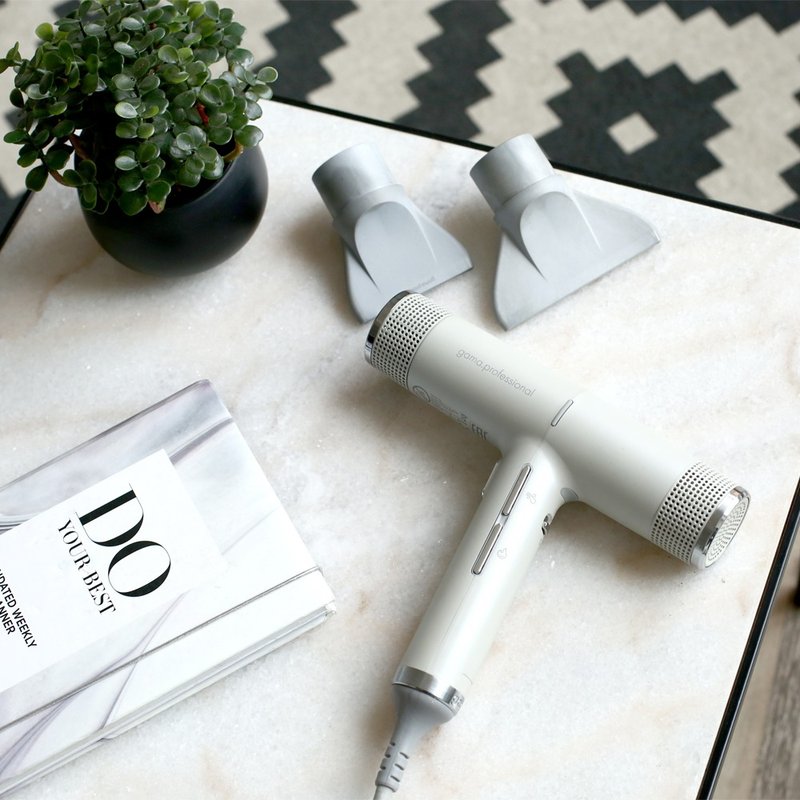 iQ Perfetto 意大利沙龙级专业智能吹风机 全配组 | 经典灰 - 其他 - 其他材质 银色