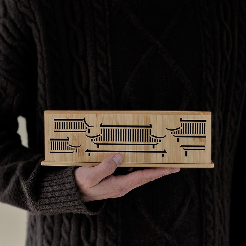 【竹香】无香版观山香盒望轩线香熏香器送礼香插家用香插仿古香炉 - 香薰/精油/线香 - 竹 