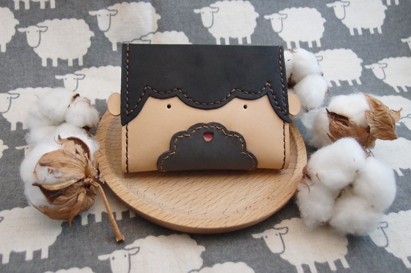 好牧人皮革钱包-牧羊人 / 转弯工作室 - 皮夹/钱包 - 真皮 黑色