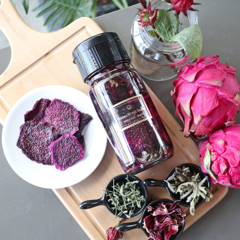 【花神】火龙果花香风味酿酒DIY材料包+影片【pinkoi独家】 - 美食 - 植物．花 紫色