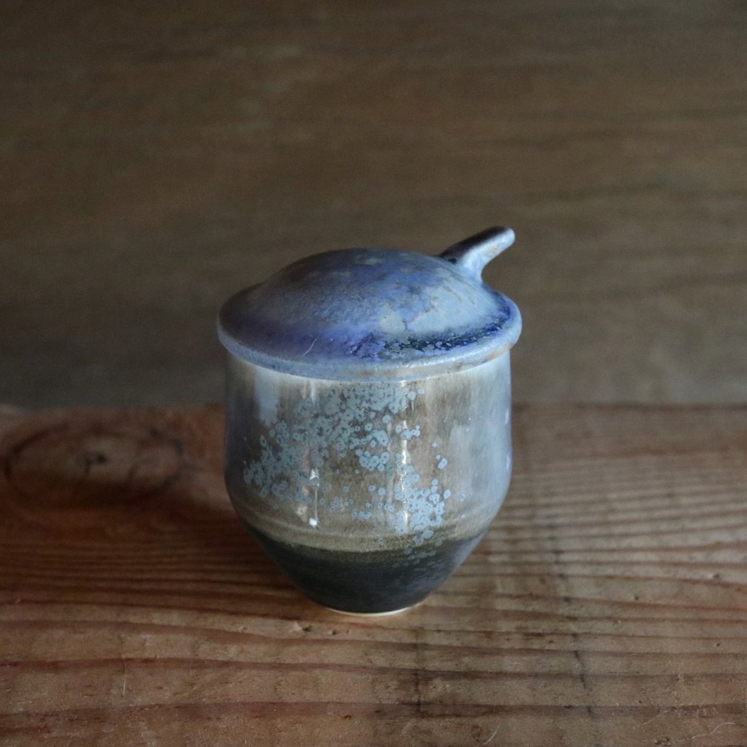柴烧小茶仓 F - 茶具/茶杯 - 瓷 蓝色