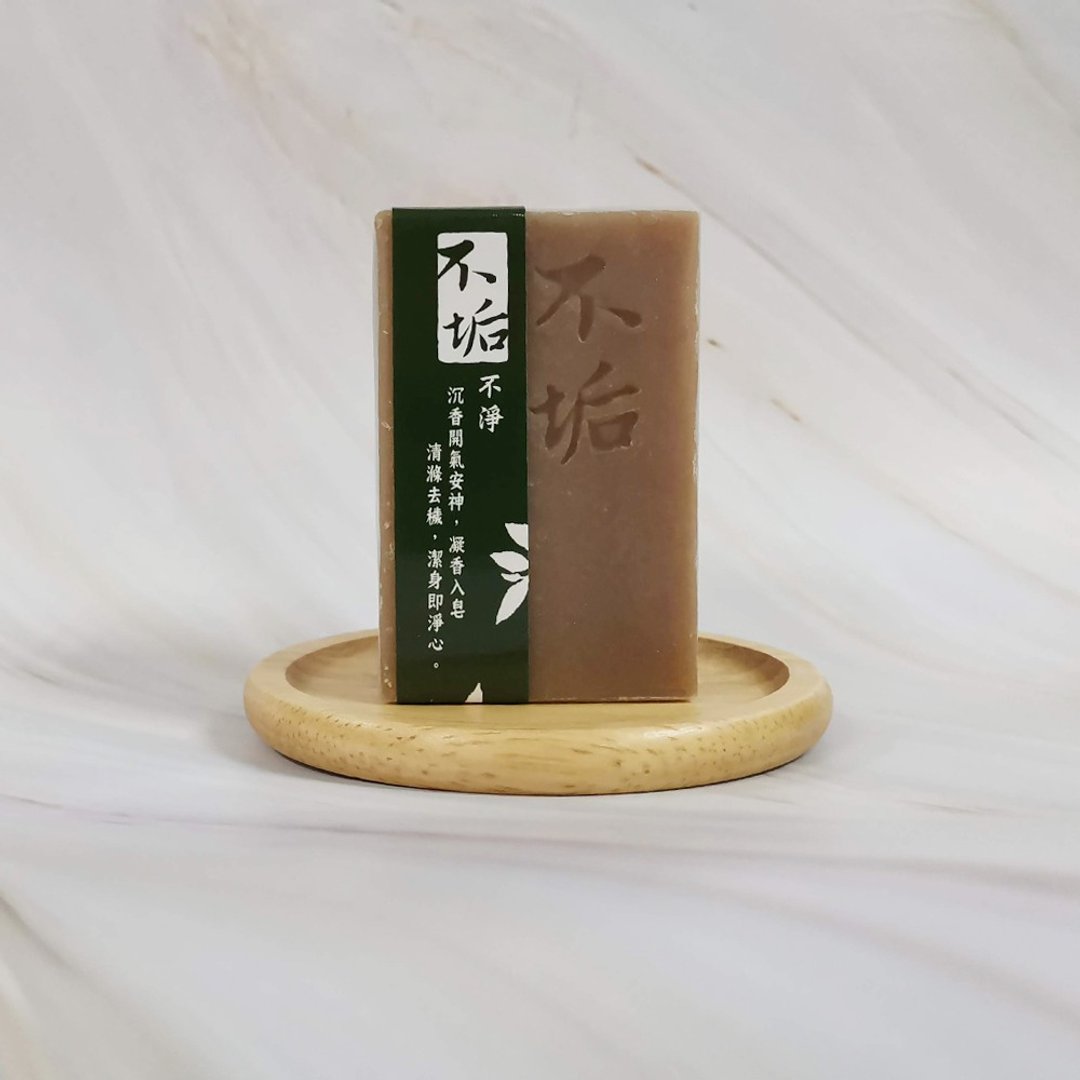 沉香苦橙叶手工皂 100g 沐浴皂 - 肥皂/手工皂 - 精油 咖啡色