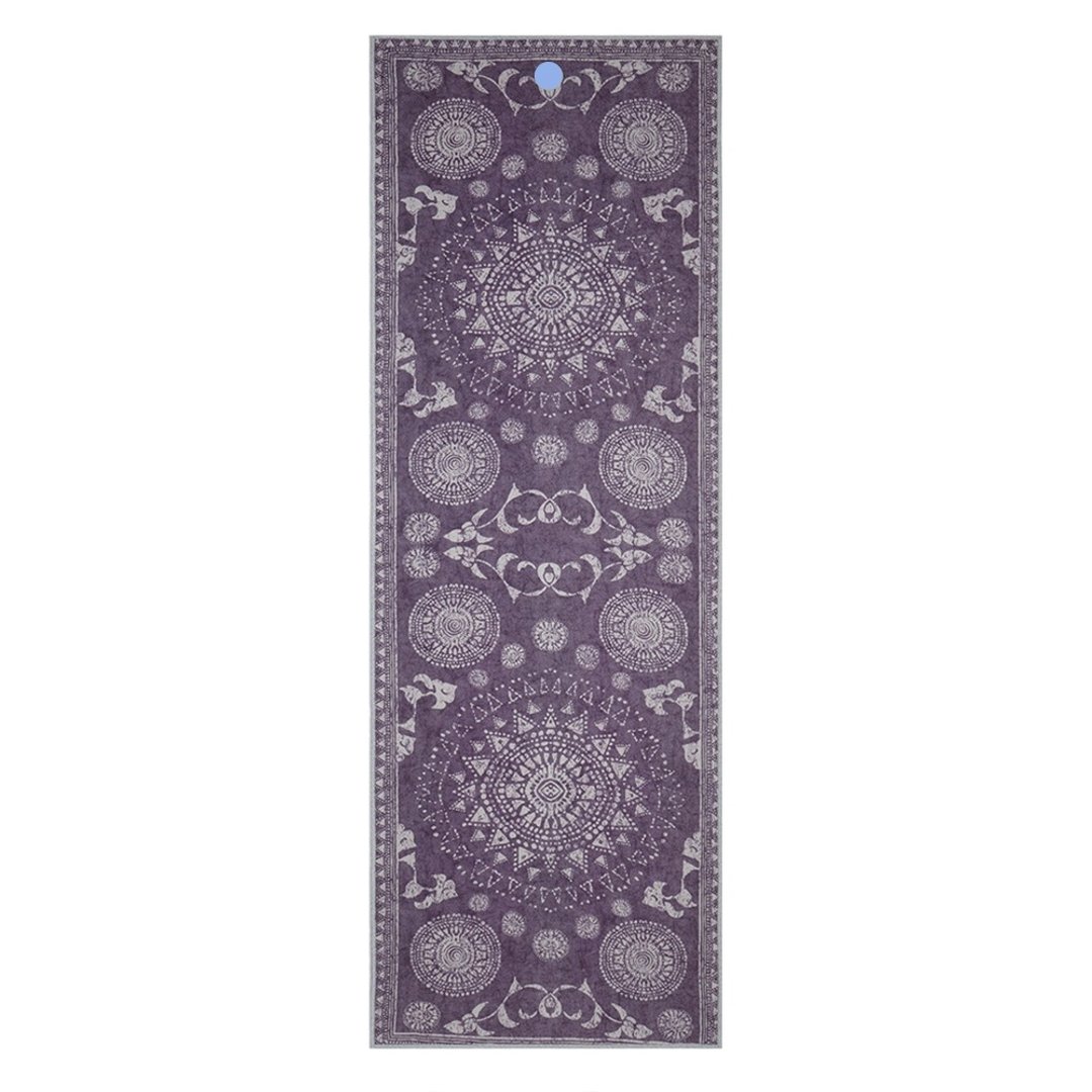 【Manduka】Yogitoes 2.0 瑜珈铺巾 - Geija Purple (湿止滑) - 运动配件 - 聚酯纤维 紫色