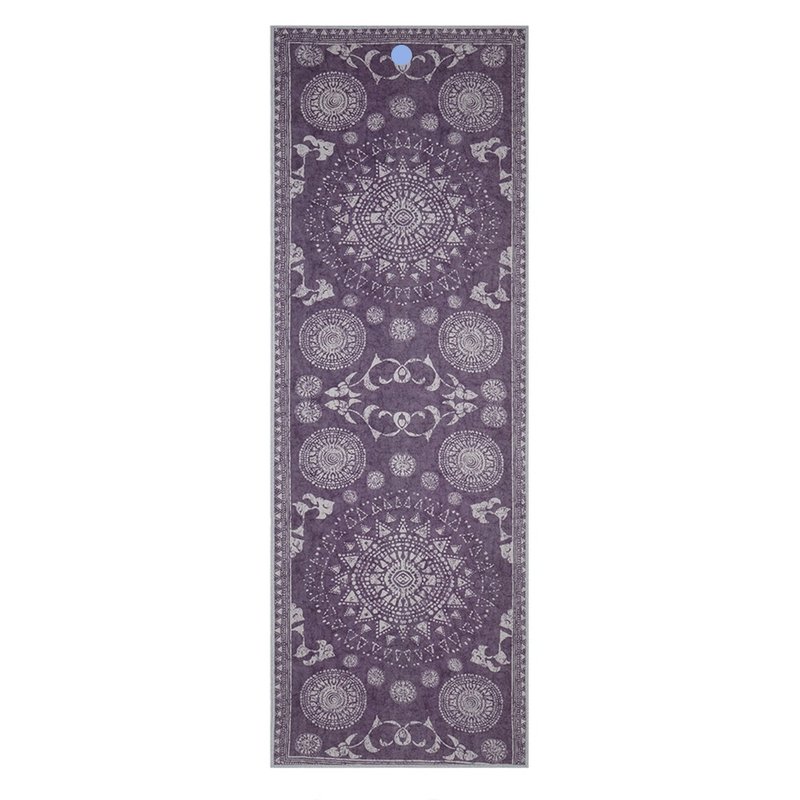 【Manduka】Yogitoes 2.0 瑜珈铺巾 - Geija Purple (湿止滑) - 运动配件 - 聚酯纤维 紫色