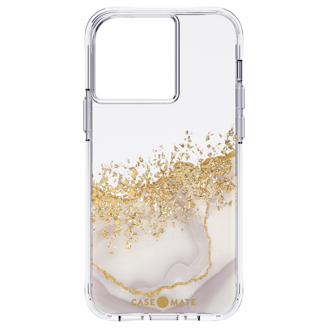 【八折清货优惠】13 系列 Karat Marble 手机壳 - 手机壳/手机套 - 塑料 金色