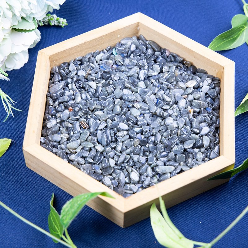 天然拉长石碎石石榴石青金石紫水晶黄水晶海蓝宝绿松石橄榄白水晶 - 其他 - 其他材质 