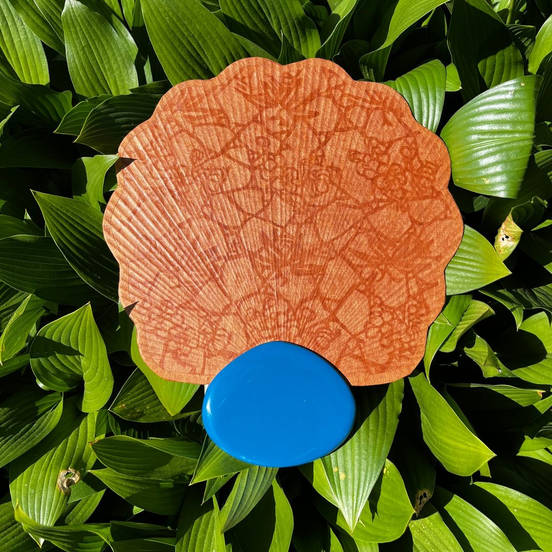 SUINPAPER 水仁花纸漆扇_蓝色 - 其他家具 - 纸 蓝色