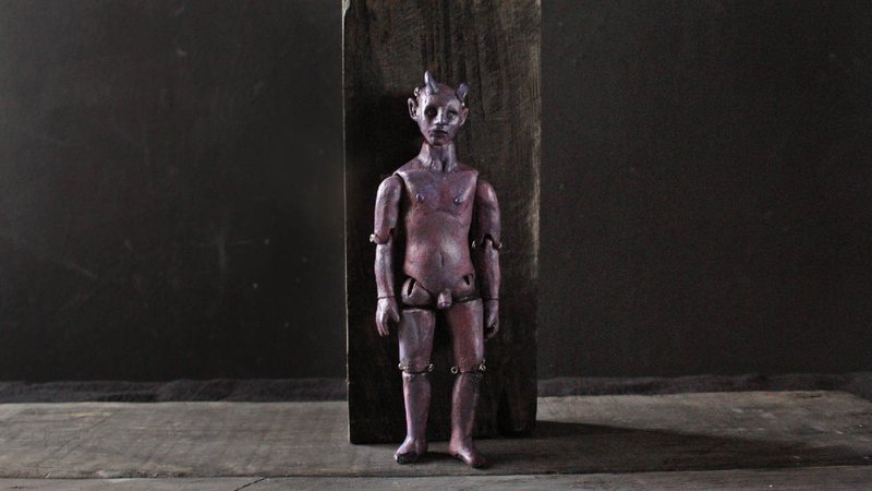 恶魔先生 (傀儡 陶偶 公仔) - 玩偶/公仔 - 陶 