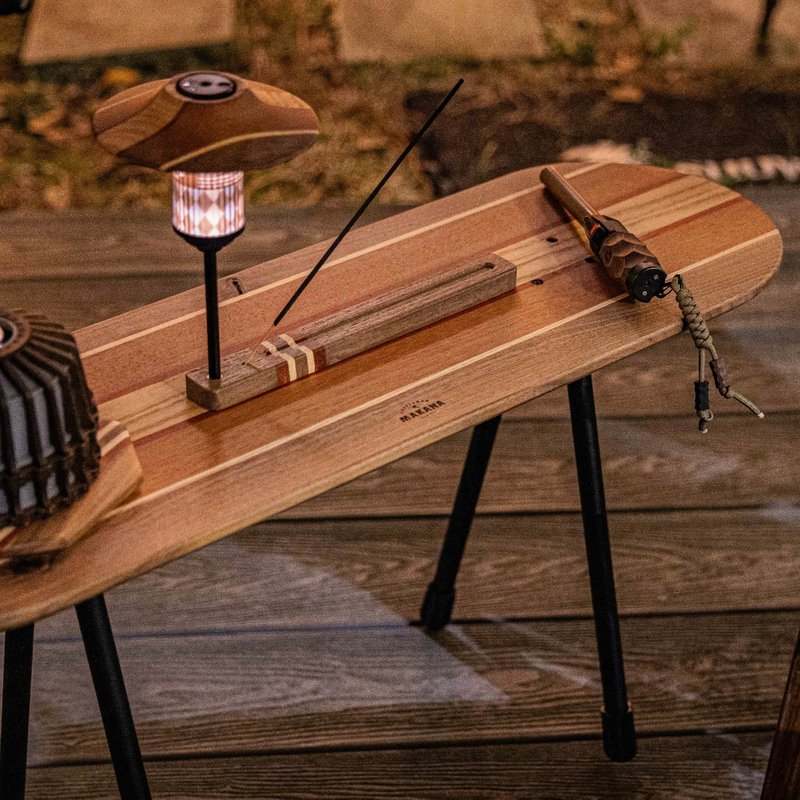 Makana 手工实木造型桌_3款2种花色 - 露营用品 - 木头 
