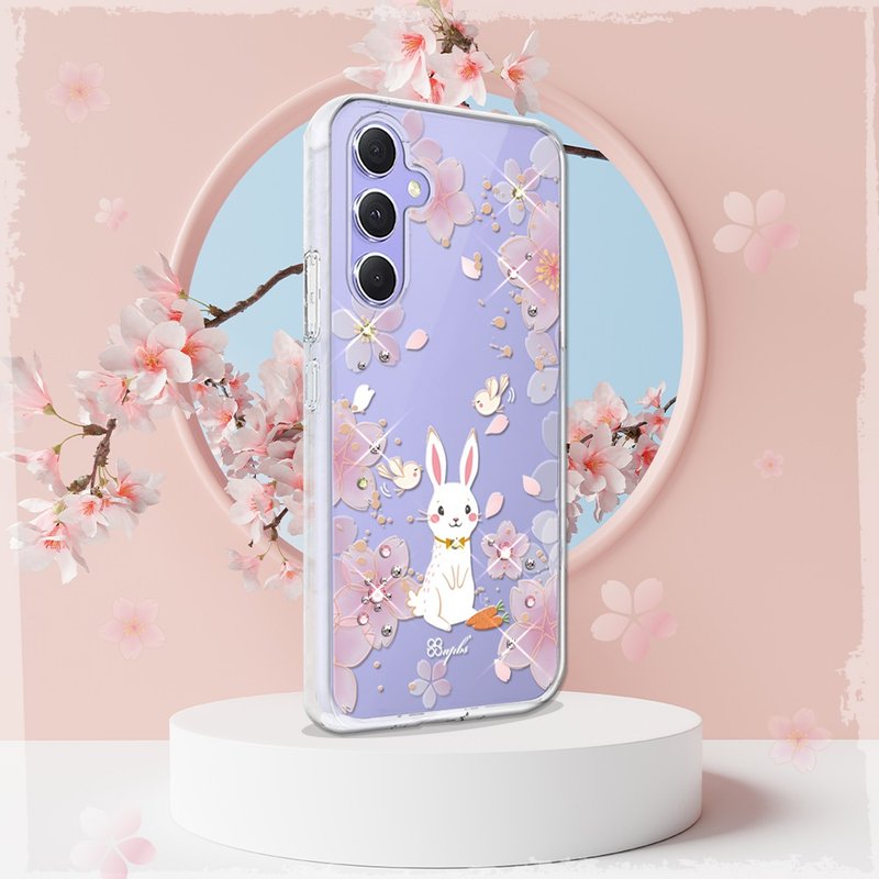 Samsung Galaxy A55/A54/A53/A35 轻薄军规防摔水晶壳-幸运兔YOU - 手机壳/手机套 - 其他材质 多色