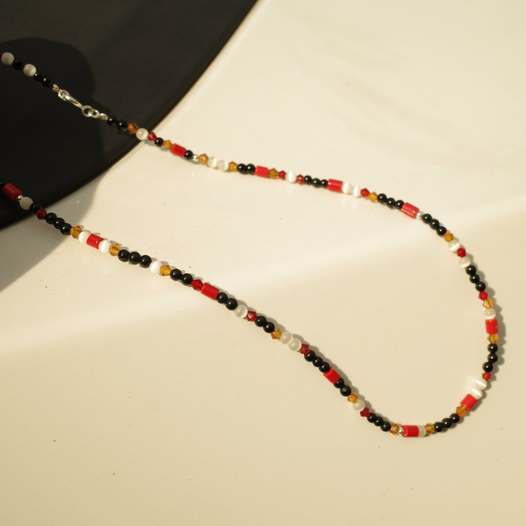 stone necklace - 项链 - 石头 