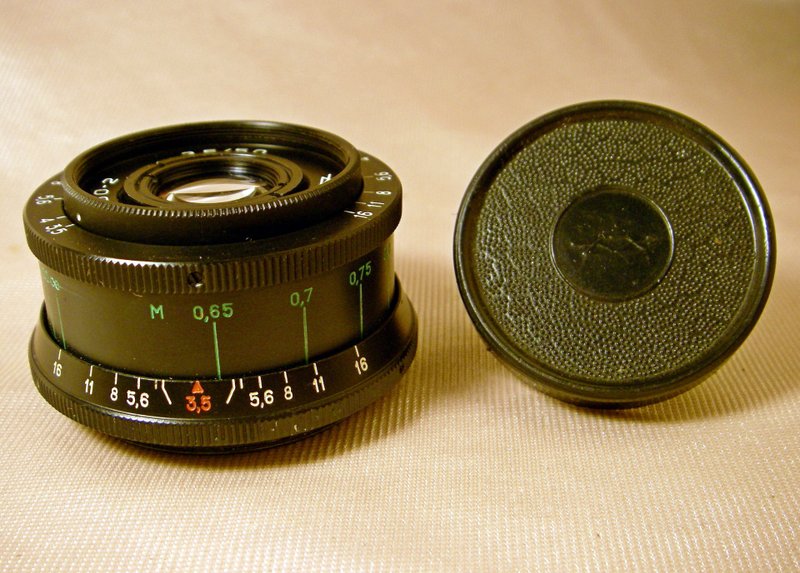 INDUSTAR-50-2 50mm f3.5 镜头 M42 Zenit Pentax Praktica 相机 Tessar 复制 1974 年 - 相机 - 玻璃 