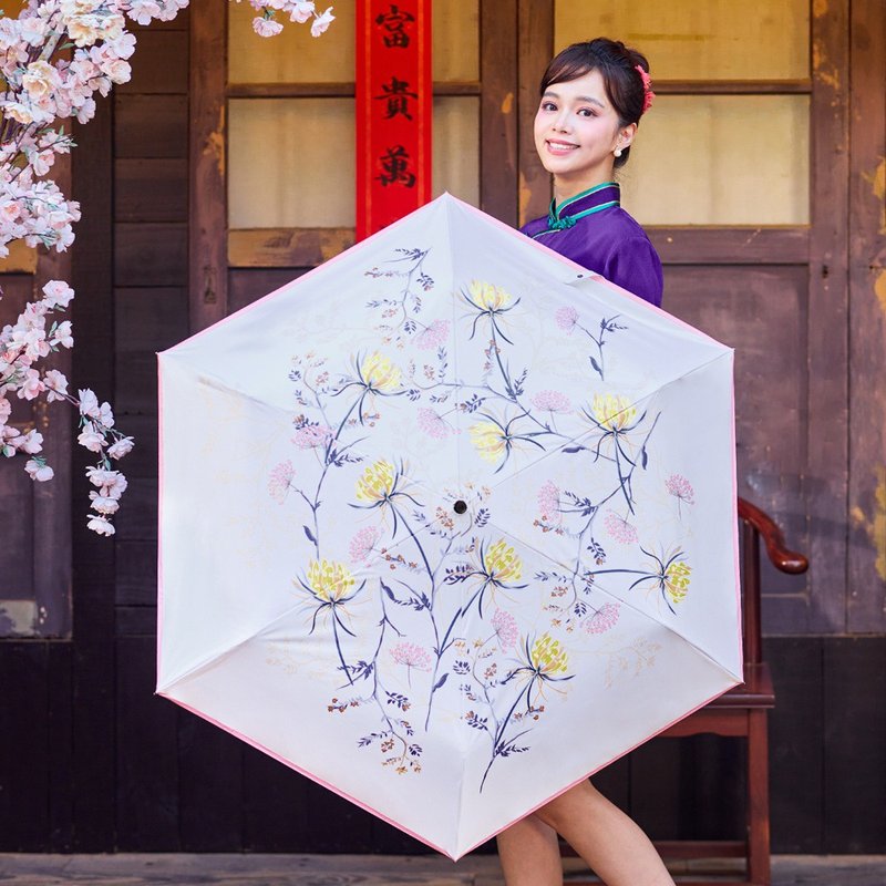 安全开收【安全推防晒自动伞】折叠伞 防晒 自动伞 - 雨伞/雨衣 - 其他人造纤维 