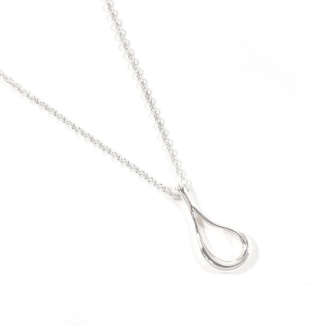 【日本直送 二手美品】蒂芙尼 TIFFANY&Co. 项链 坠饰 Open Tear Drop Elsa Peretti 银 925 - 项链 - 纯银 银色