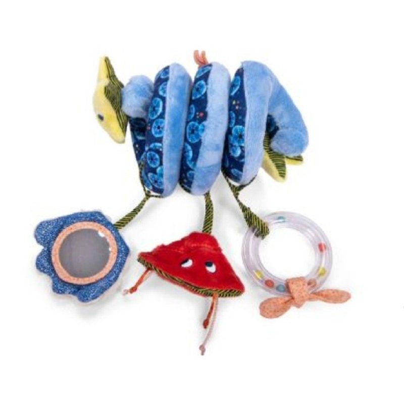 法国 Moulin Roty 多功能螺旋吊挂安抚铃-波利历险记 - 玩具/玩偶 - 聚酯纤维 多色