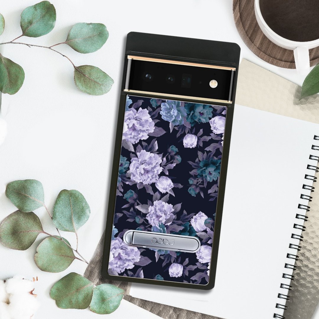 apbs Google Pixel 9/8/7/6系列 减震立架手机壳-紫山茶 - 手机壳/手机套 - 其他材质 多色