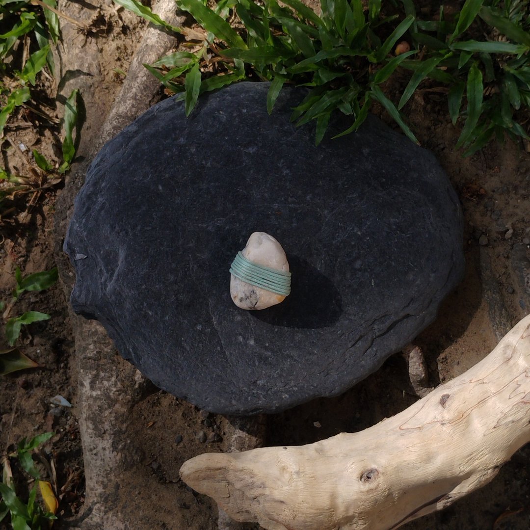 【Green Jade】翠覆凝脂 特色编织包石 - 摆饰 - 其他材质 多色