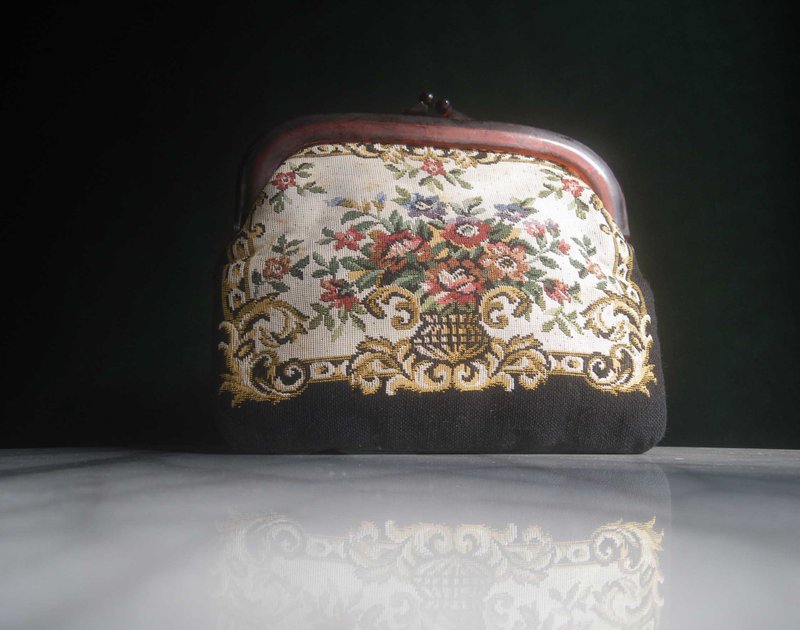 辉煌年代 OLD ERA _早期二手欧洲缇花布手拿包 - 手拿包 - 其他材质 