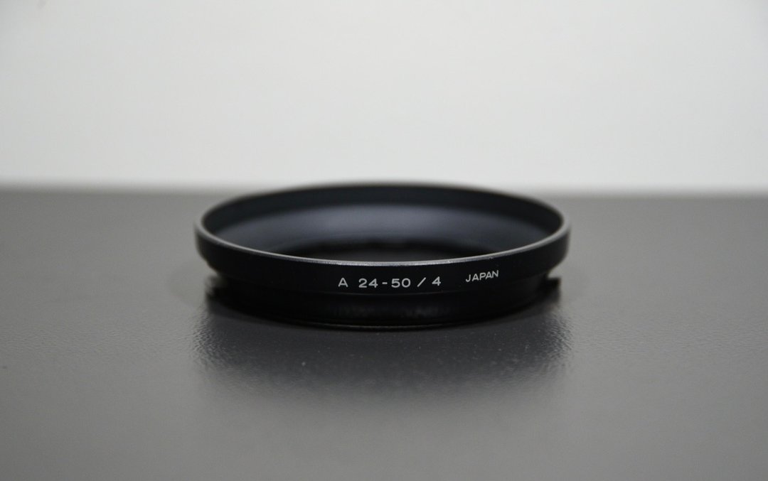 【经典古物】美能达 Minolta A 24-50mm f4 原厂 专用遮光罩 - 相机 - 其他材质 