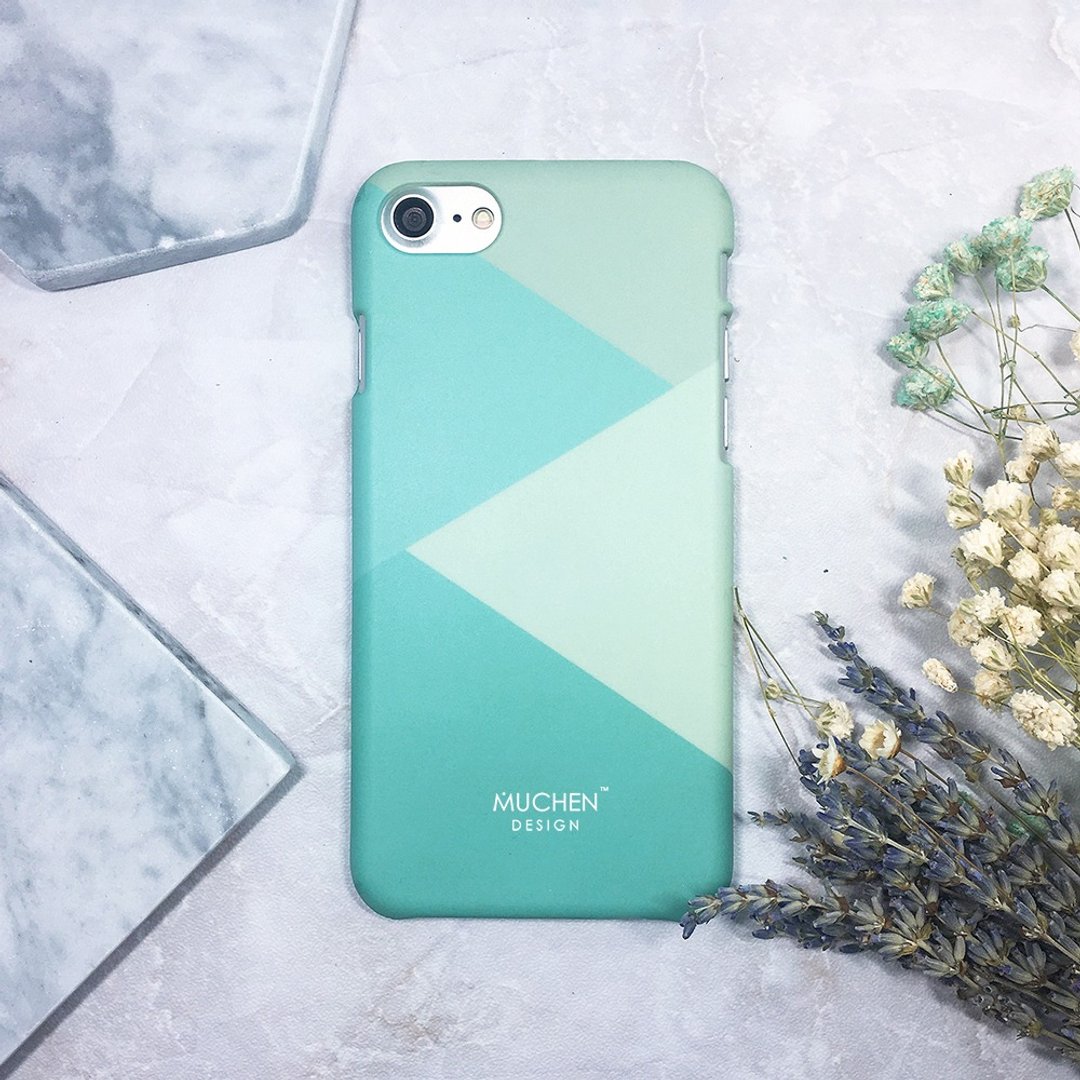 经典系列-tiffany绿拼接(iPhone.Samsung, HTC, Sony.华硕手机壳) - 手机壳/手机套 - 塑料 绿色