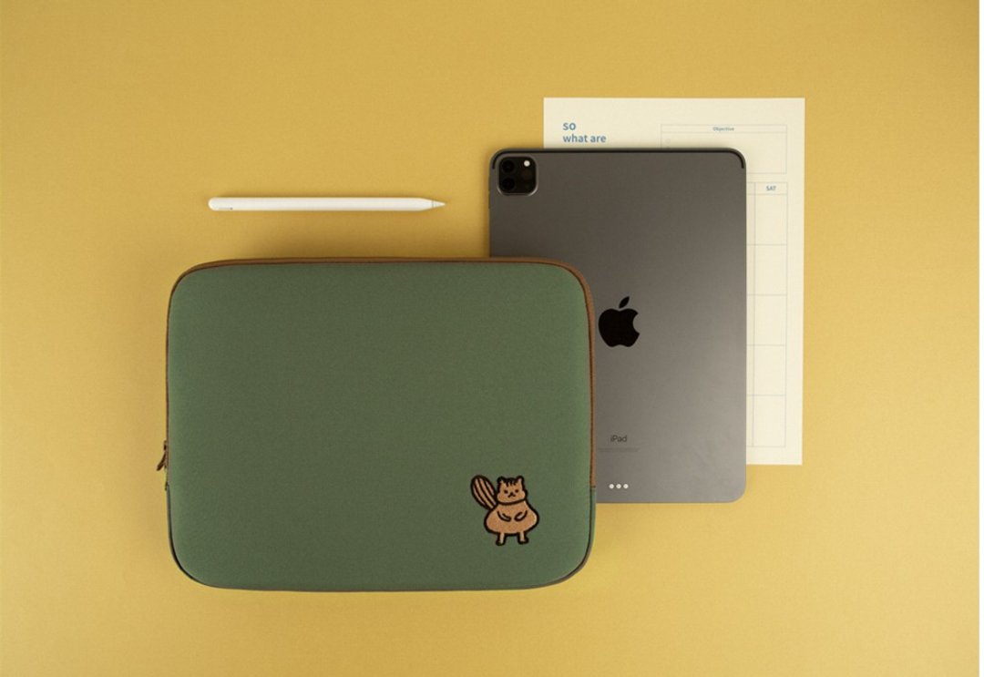 韩国 All New Frame 松鼠邻居 iPad包 平板包 笔电包 - 电脑包 - 其他人造纤维 