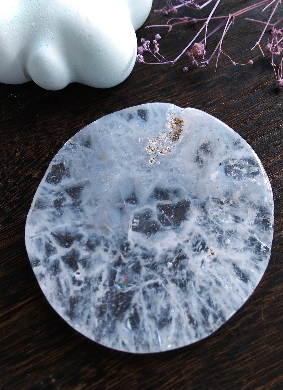 Agate 马达加斯加产地 玛瑙片 打磨件 摆设装饰  摆件 天然矿石 - 摆饰 - 其他材质 