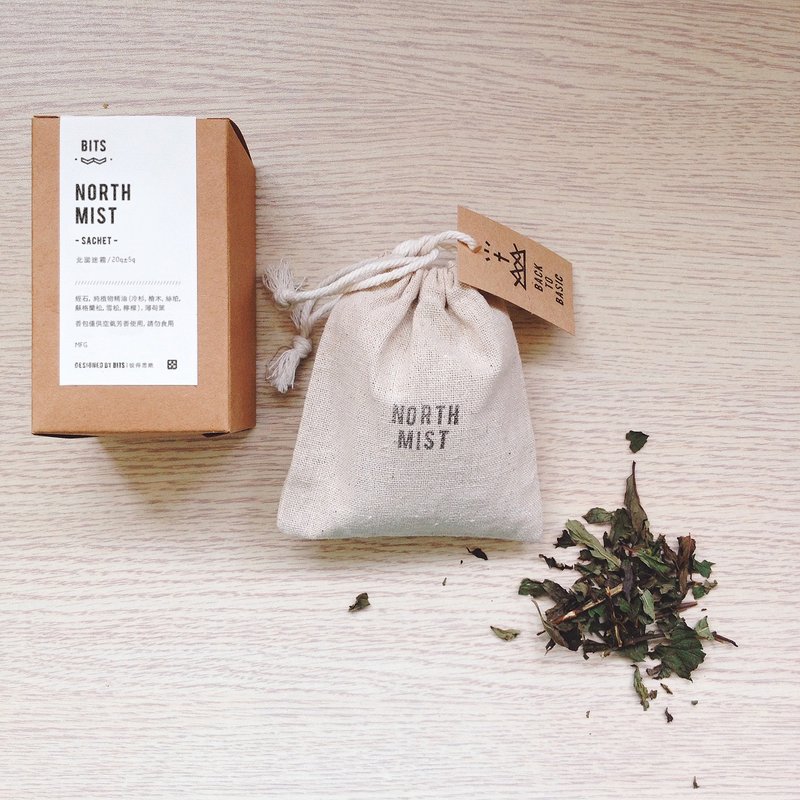 植物香包 - 北国迷雾(冷杉＆松) North Mist - 香薰/精油/线香 - 植物．花 绿色