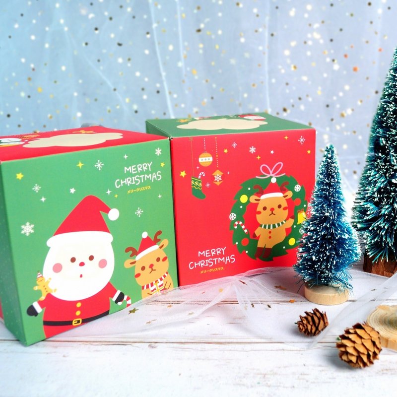 【圣诞礼物】圣诞乐园礼盒/交换礼物/手工饼干巧克力/2款随机出货 - 谷物麦片 - 新鲜食材 