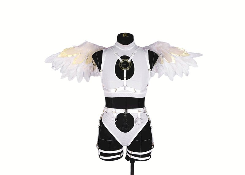 Halo 束胸与内衣套组 - 白色 - 女士内衣裤 - 其他材质 白色