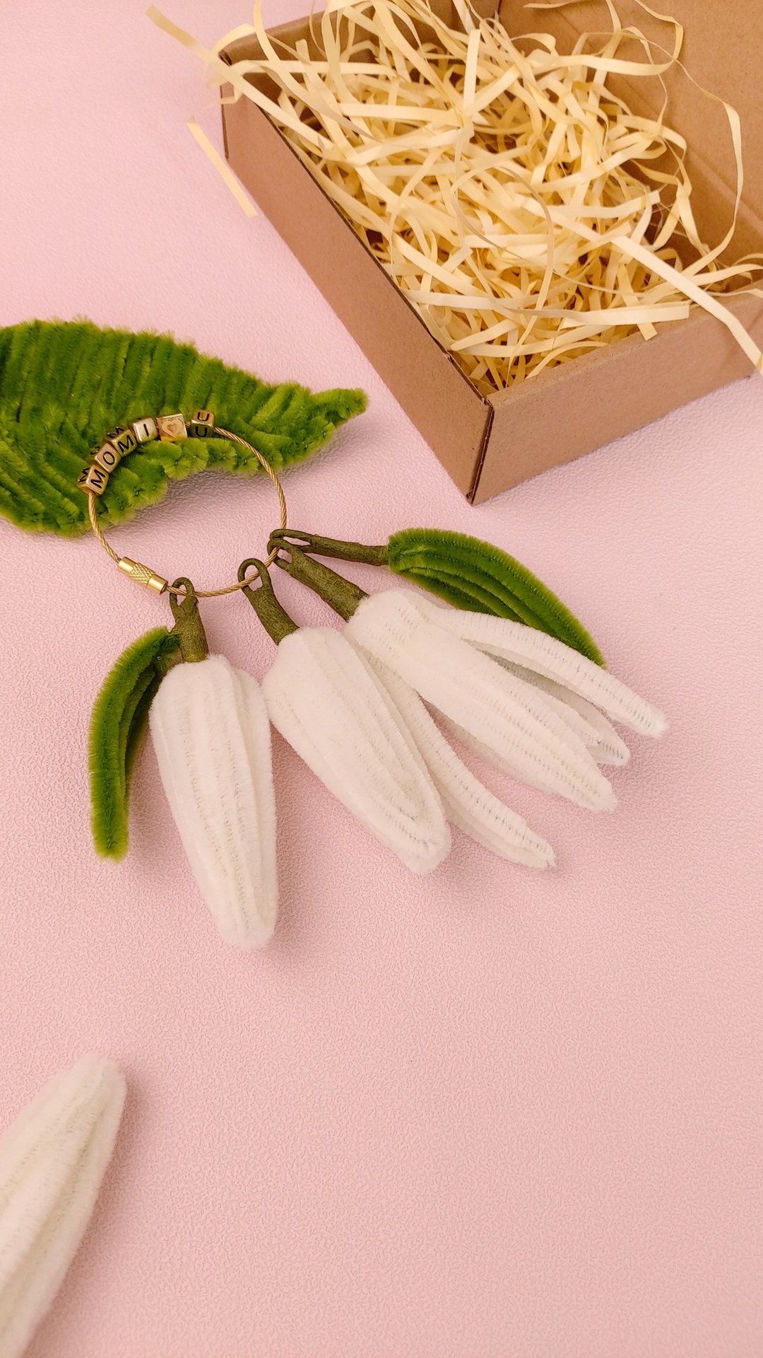 【玉兰花香氛吊饰】母亲节限定 - 吊饰 - 尼龙 粉红色