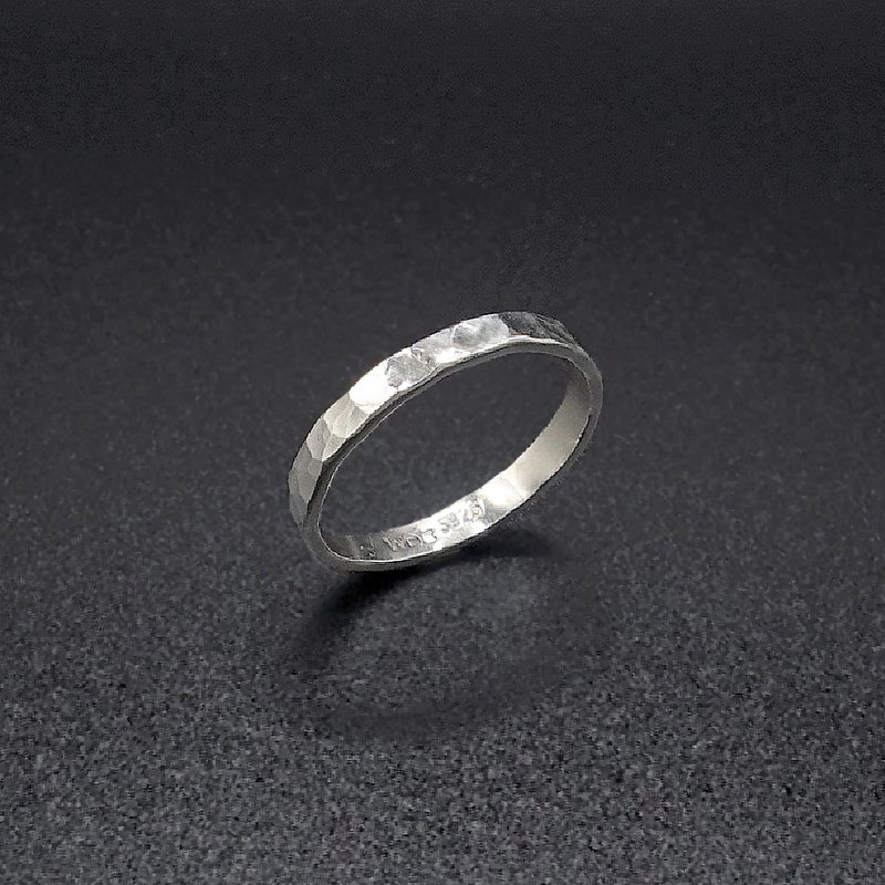 【金工课程预约】手作银饰-平面波纹戒(细版)-文化币 - 金工/饰品 - 纯银 