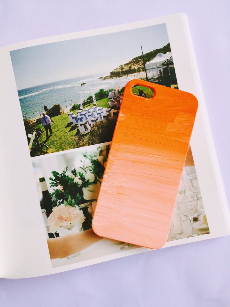 趣味渐变Orange系列iphone手机壳 - 手机壳/手机套 - 塑料 橘色