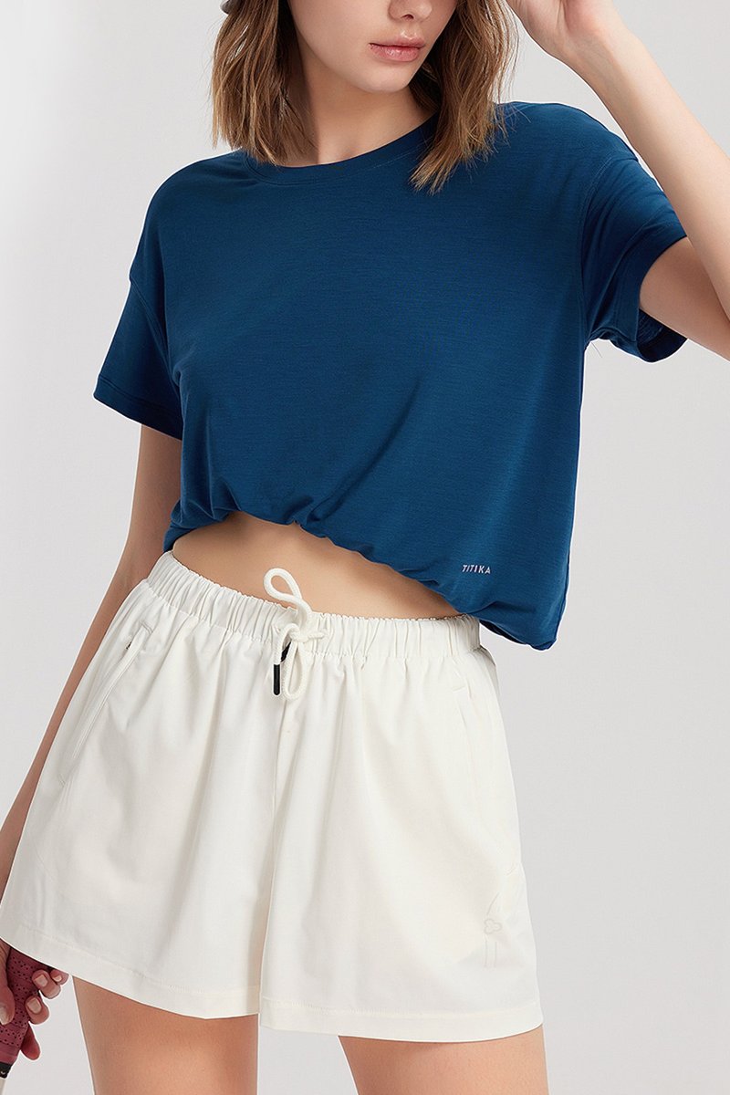 Cos Asymmetrical Tee - 女装运动衣 - 其他材质 