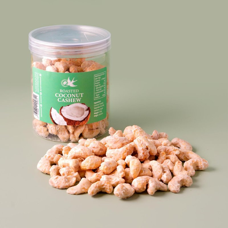 【健康小食 】焗椰子腰果 - 坚果 - 植物．花 