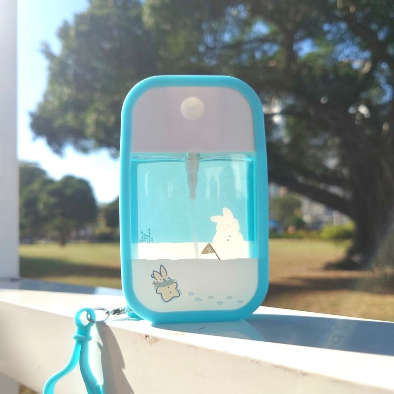啵尼兔卡片式喷雾瓶 / 快乐雪天使 - 其他 - 塑料 蓝色