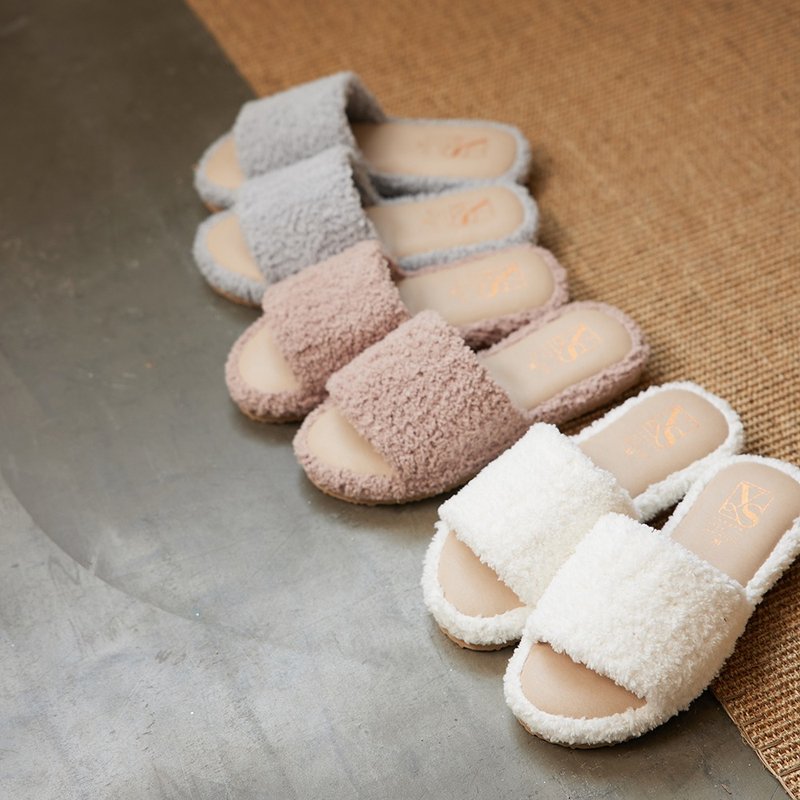 洋森生活 | 瞬暖慢回弹室内拖鞋-10色 - 室内拖鞋 - 聚酯纤维 多色