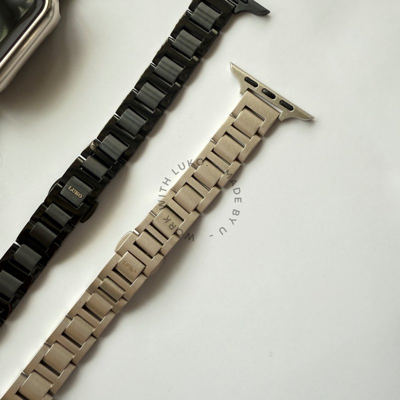 Apple Watch   |  经典方格不锈钢细表带 - 表带 - 不锈钢 