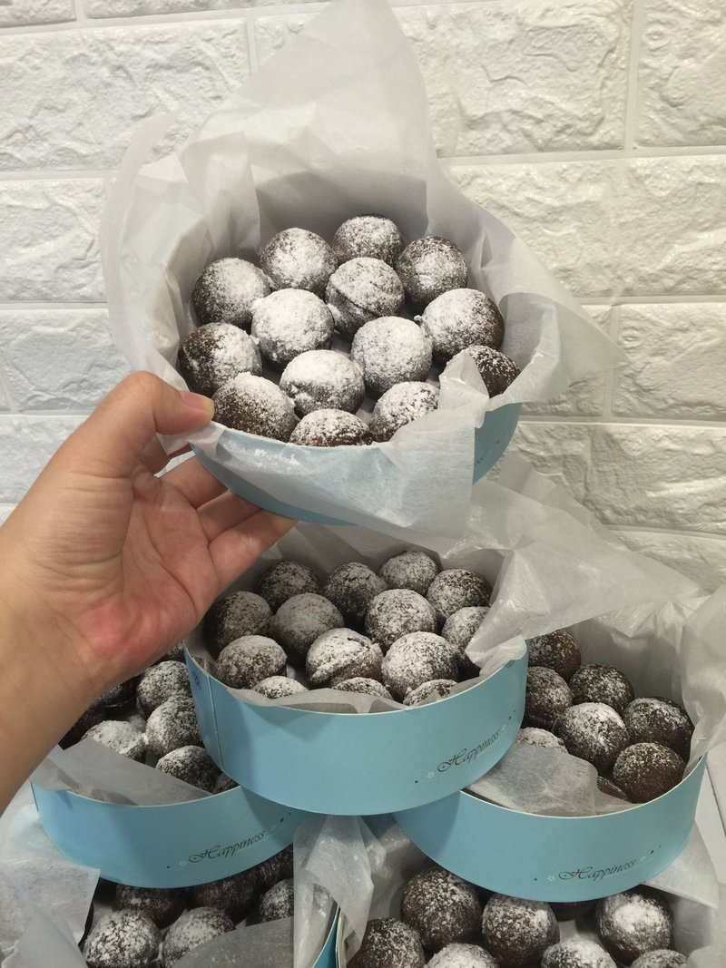 【巧克力布朗尼球 】♥团购美食♥ - 蛋糕/甜点 - 新鲜食材 黑色