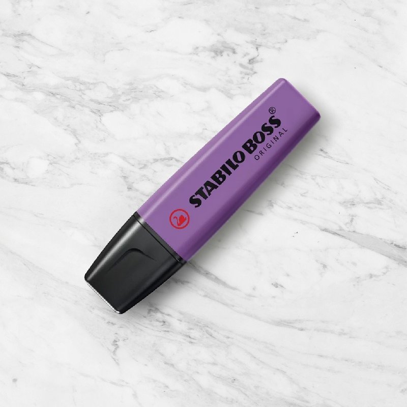 【stabilo】波士经典萤光笔-淡紫色(原厂正货) - 其他 - 塑料 紫色