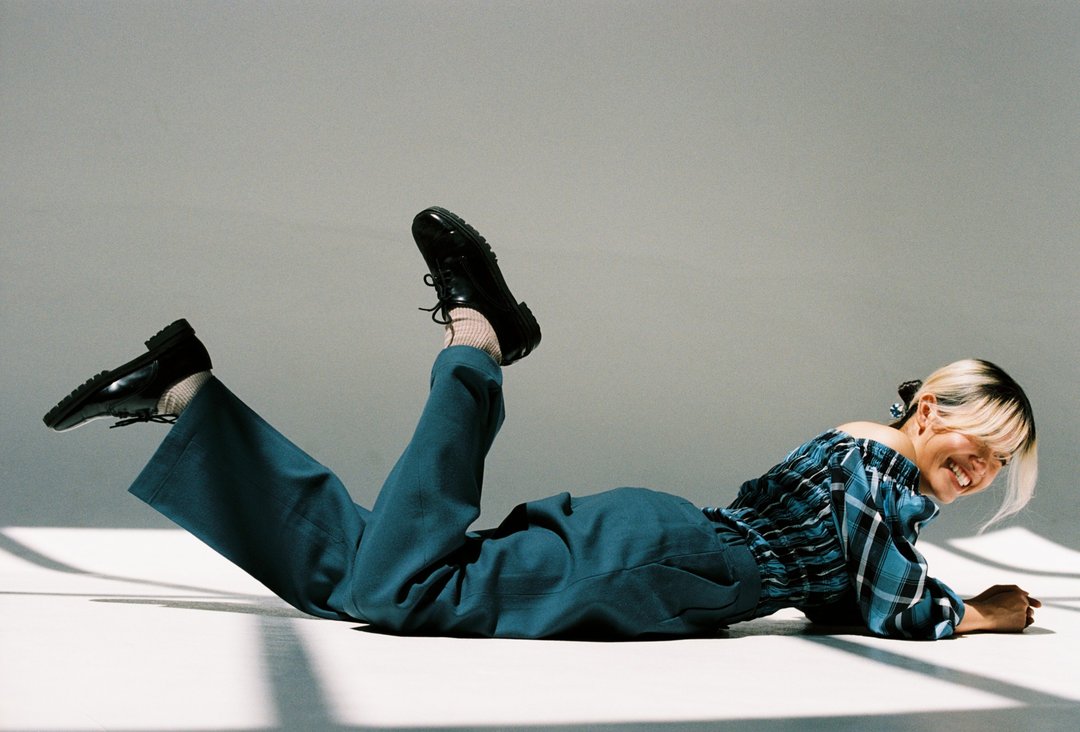 Wool Trousers in Navy Blue - 男士长裤 - 其他材质 蓝色